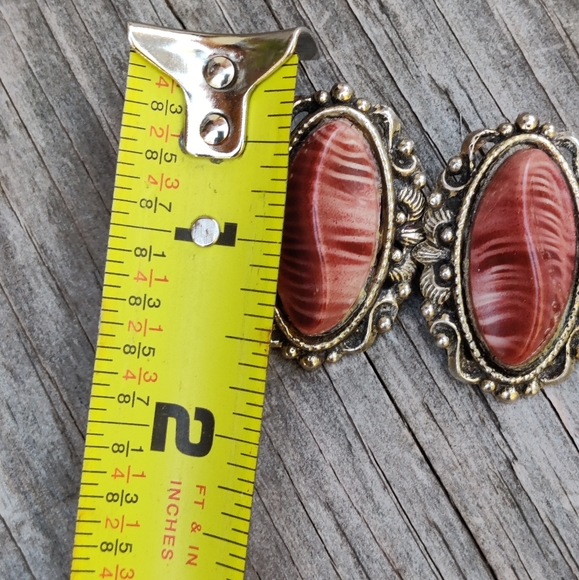 Vintage Selro Selini Pink Lucite Earrings - Picture 8 of 13